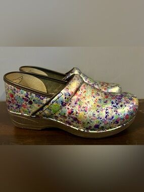 Dansko Sport XP 2.0 Clog Shoe Size 40 Watercolor